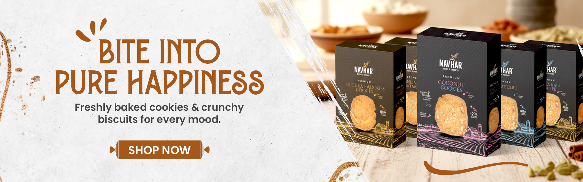 Navhar multigrain and gluten free range banner