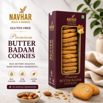 Butter Badam Cookies