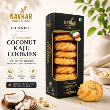 Coconut Kaju Cookies